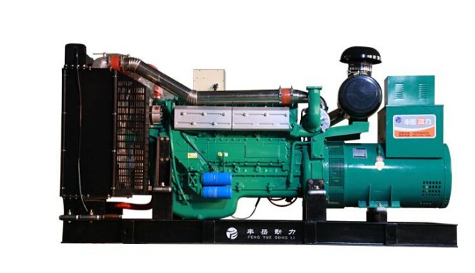 前锋上柴500kw大型柴油发电机组